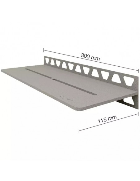 Tablette murale de douche SHELF-W-S1 30x11.5cm PURE D7 SCHLUTER - 8