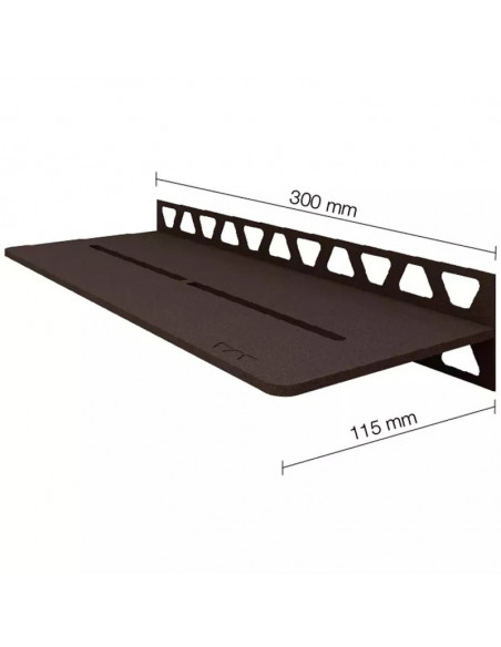 Tablette murale de douche SHELF-W-S1 30x11.5cm PURE D7 SCHLUTER - 14