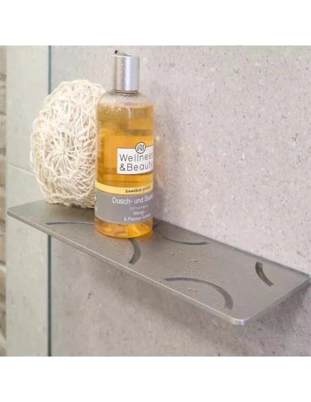 Tablette murale de douche SHELF-W-S1 30x11.5cm CURVE D6 SCHLUTER - 3