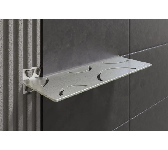 Tablette murale de douche SHELF-W-S1 30x11.5cm CURVE D6 SCHLUTER - 4