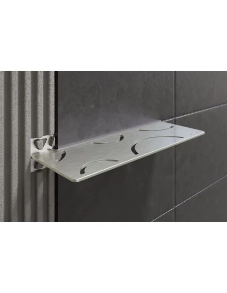 Tablette murale de douche SHELF-W-S1 30x11.5cm CURVE D6 SCHLUTER - 4