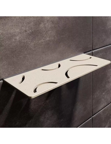 Tablette murale de douche SHELF-W-S1 30x11.5cm CURVE D6 SCHLUTER - 7