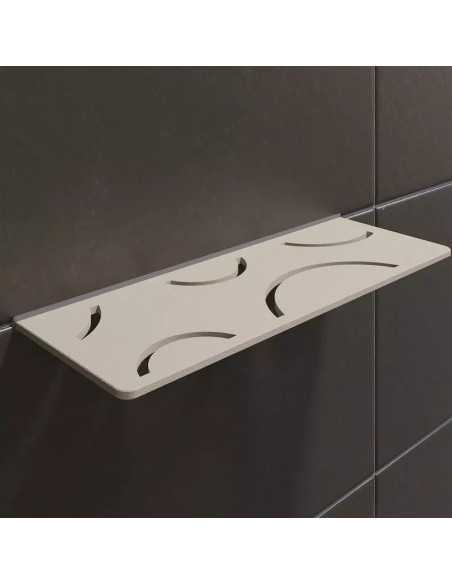 Tablette murale de douche SHELF-W-S1 30x11.5cm CURVE D6 SCHLUTER - 10