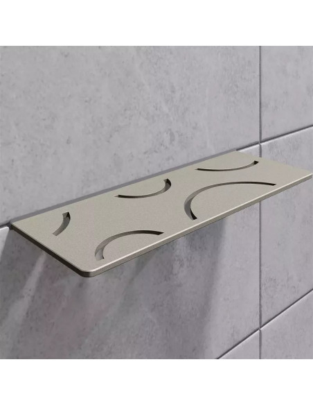 Tablette murale de douche SHELF-W-S1 30x11.5cm CURVE D6 SCHLUTER - 13