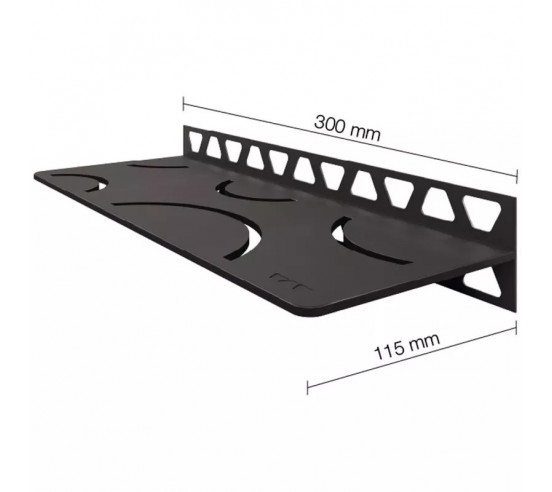 Tablette murale de douche SHELF-W-S1 30x11.5cm CURVE D6 SCHLUTER - 18