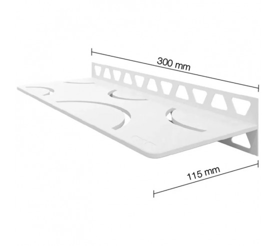 Tablette murale de douche SHELF-W-S1 30x11.5cm CURVE D6 SCHLUTER - 27
