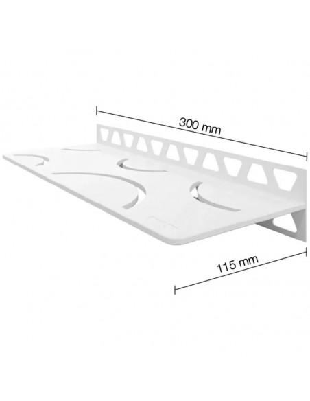 Tablette murale de douche SHELF-W-S1 30x11.5cm CURVE D6 SCHLUTER - 27