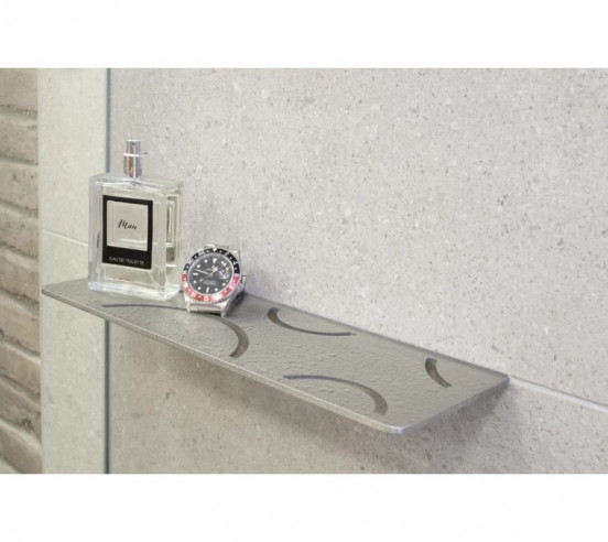 Tablette murale de douche SHELF-W-S1 30x11.5cm CURVE D6 SCHLUTER - 32