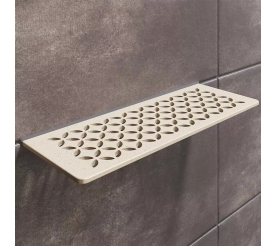Tablette murale de douche SHELF-W-S1 30x11.5cm FLORAL D5 SCHLUTER - 6