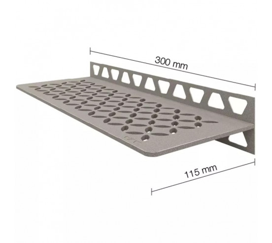 Tablette murale de douche SHELF-W-S1 30x11.5cm FLORAL D5 SCHLUTER - 11