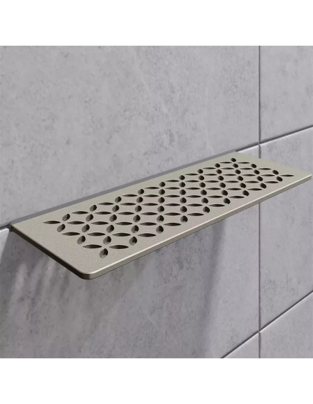 Tablette murale de douche SHELF-W-S1 30x11.5cm FLORAL D5 SCHLUTER - 12