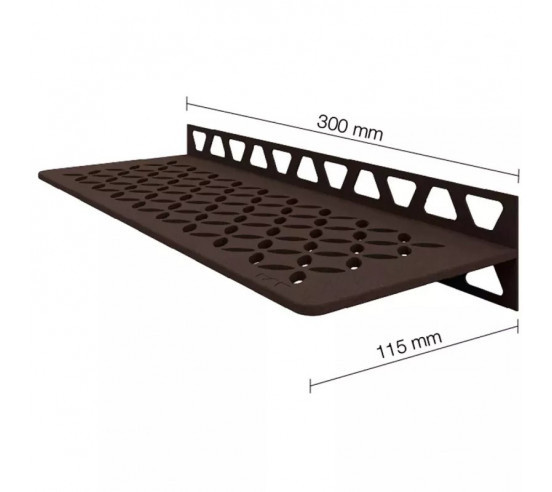 Tablette murale de douche SHELF-W-S1 30x11.5cm FLORAL D5 SCHLUTER - 20