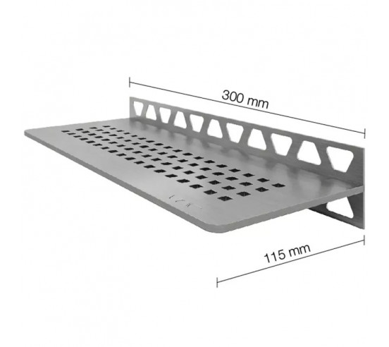 Tablette murale de douche SHELF-W-S1 30x11.5cm SQUARE D3 SCHLUTER - 2