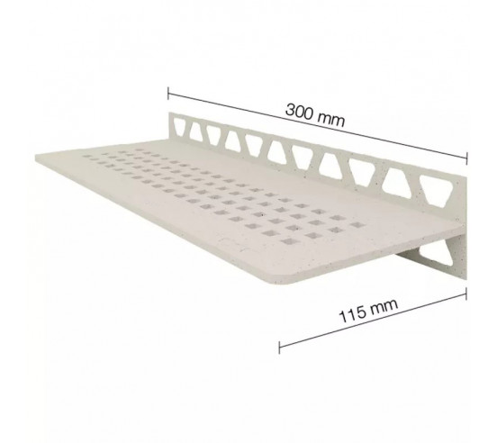 Tablette murale de douche SHELF-W-S1 30x11.5cm SQUARE D3 SCHLUTER - 4
