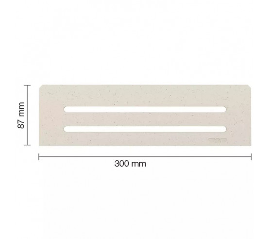 Étagère murale pour niche Kerdi board SHELF-N-S1 30x8.7cm WAVE D10 SCHLUTER - 4