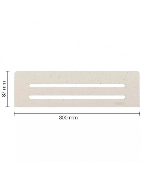 Étagère murale pour niche Kerdi board SHELF-N-S1 30x8.7cm WAVE D10 SCHLUTER - 4