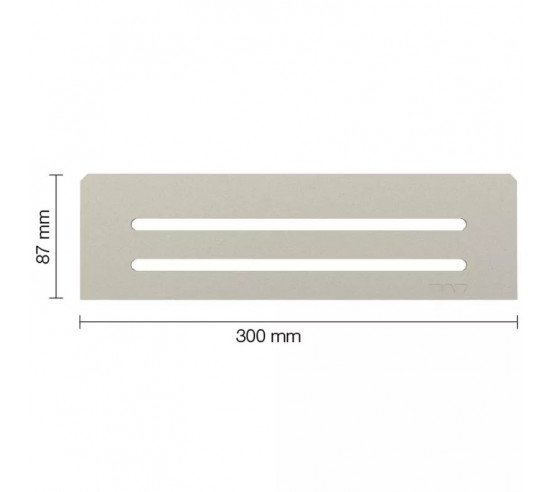 Étagère murale pour niche Kerdi board SHELF-N-S1 30x8.7cm WAVE D10 SCHLUTER - 6