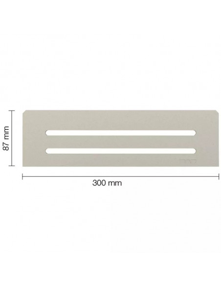 Étagère murale pour niche Kerdi board SHELF-N-S1 30x8.7cm WAVE D10 SCHLUTER - 6