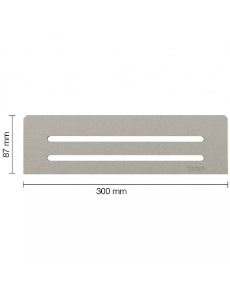 Étagère murale pour niche Kerdi board SHELF-N-S1 30x8.7cm WAVE D10 SCHLUTER - 8