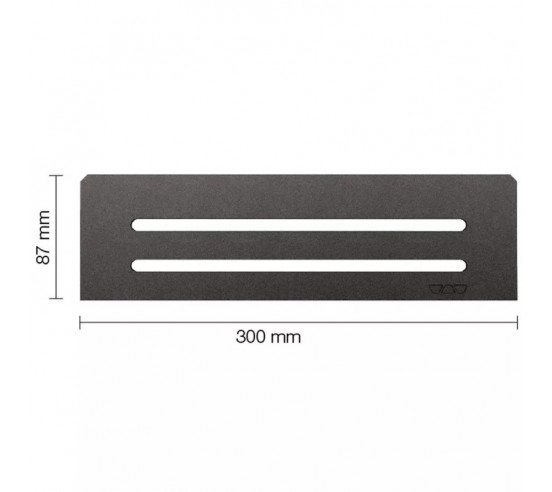Étagère murale pour niche Kerdi board SHELF-N-S1 30x8.7cm WAVE D10 SCHLUTER - 12