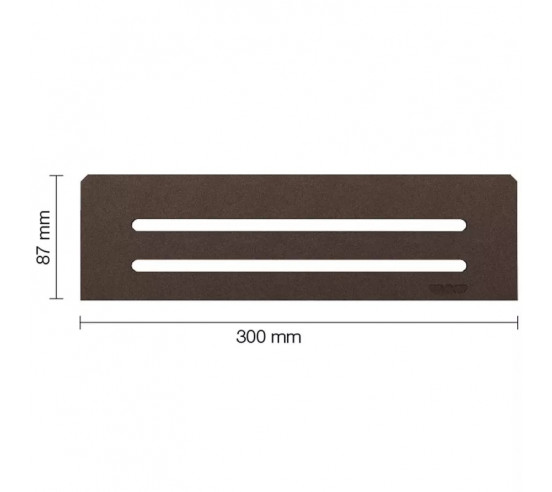 Étagère murale pour niche Kerdi board SHELF-N-S1 30x8.7cm WAVE D10 SCHLUTER - 14
