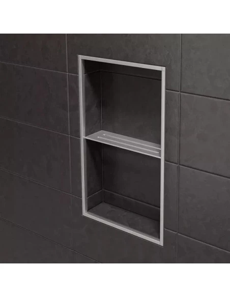 Étagère murale pour niche Kerdi board SHELF-N-S1 30x8.7cm WAVE D10 SCHLUTER - 19