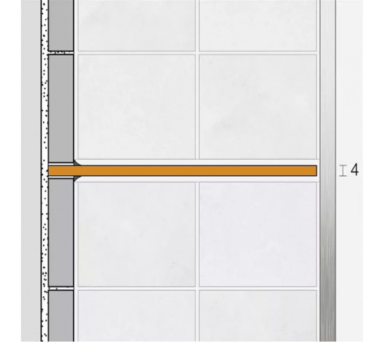 Étagère murale pour niche Kerdi board SHELF-N-S1 30x8.7cm WAVE D10 SCHLUTER - 20