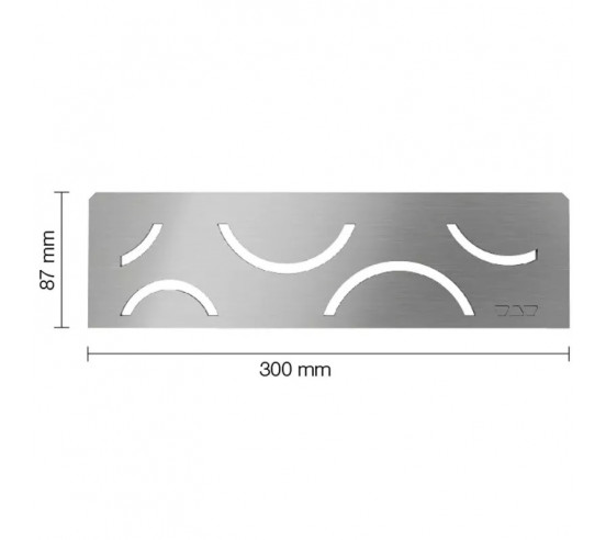 Étagère murale pour niche Kerdi board SHELF-N-S1 30x8.7cm CURVE D6 SCHLUTER - 2