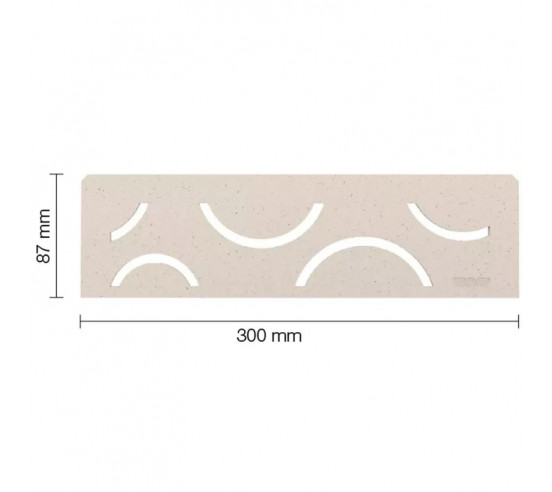 Étagère murale pour niche Kerdi board SHELF-N-S1 30x8.7cm CURVE D6 SCHLUTER - 5