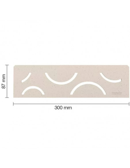 Étagère murale pour niche Kerdi board SHELF-N-S1 30x8.7cm CURVE D6 SCHLUTER - 5