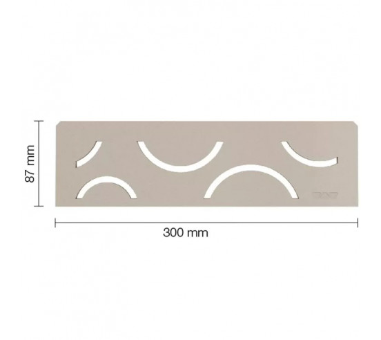 Étagère murale pour niche Kerdi board SHELF-N-S1 30x8.7cm CURVE D6 SCHLUTER - 8