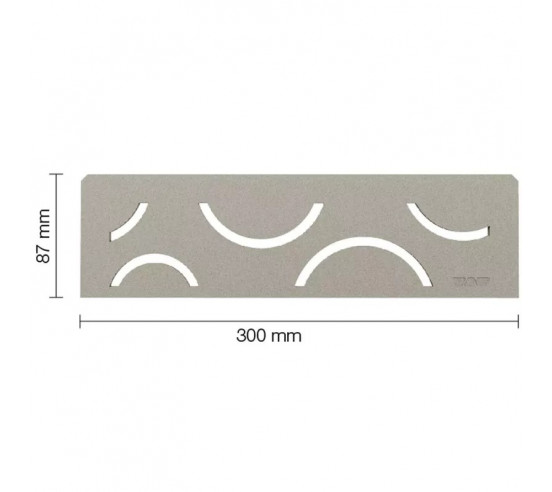 Étagère murale pour niche Kerdi board SHELF-N-S1 30x8.7cm CURVE D6 SCHLUTER - 11