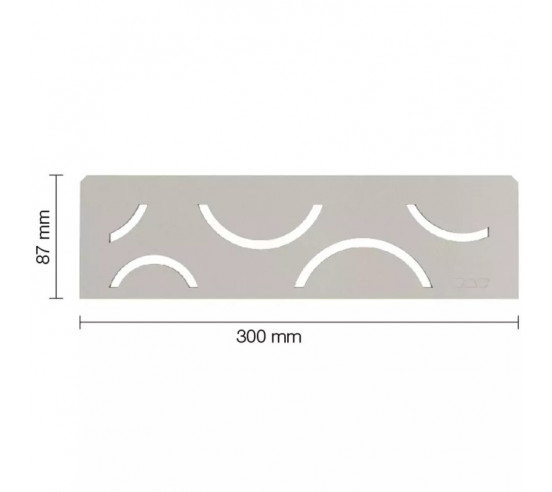 Étagère murale pour niche Kerdi board SHELF-N-S1 30x8.7cm CURVE D6 SCHLUTER - 14