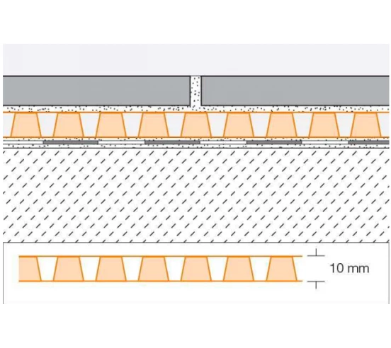 Natte DITRA-DRAIN 8 12,5m², Drainage & Désolidarisation SCHLUTER - 2
