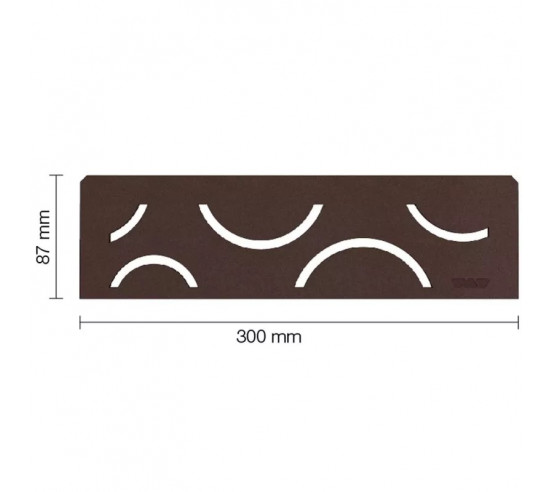 Étagère murale pour niche Kerdi board SHELF-N-S1 30x8.7cm CURVE D6 SCHLUTER - 20