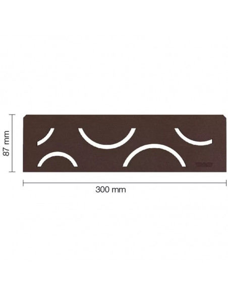 Étagère murale pour niche Kerdi board SHELF-N-S1 30x8.7cm CURVE D6 SCHLUTER - 20