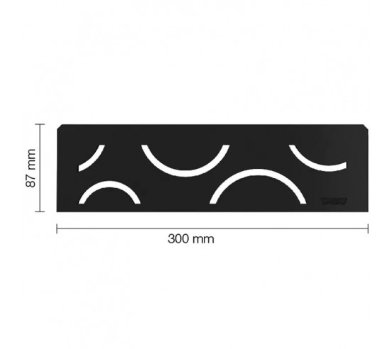 Étagère murale pour niche Kerdi board SHELF-N-S1 30x8.7cm CURVE D6 SCHLUTER - 23