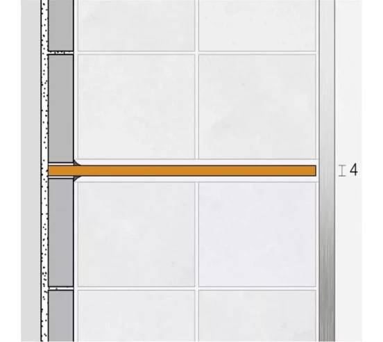 Étagère murale pour niche Kerdi board SHELF-N-S1 30x8.7cm CURVE D6 SCHLUTER - 28