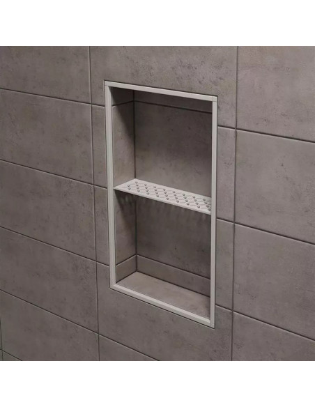 Étagère murale pour niche Kerdi board SHELF-N-S1 30x8.7cm FLORAL D5 SCHLUTER - 15