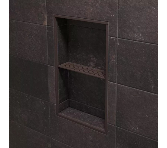 Étagère murale pour niche Kerdi board SHELF-N-S1 30x8.7cm FLORAL D5 SCHLUTER - 21
