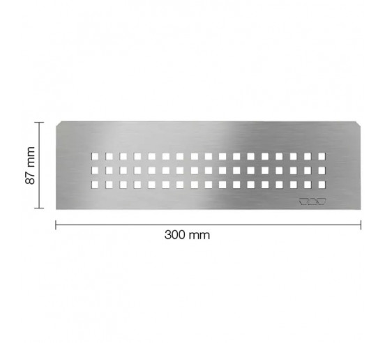 Étagère murale pour niche Kerdi board SHELF-N-S1 30x8.7cm SQUARE D3 SCHLUTER - 2