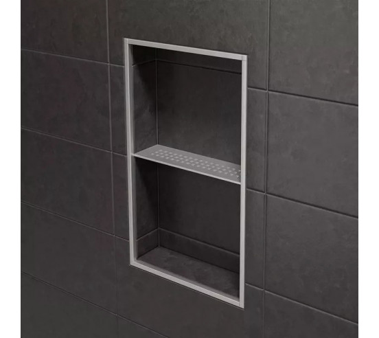Étagère murale pour niche Kerdi board SHELF-N-S1 30x8.7cm SQUARE D3 SCHLUTER - 19