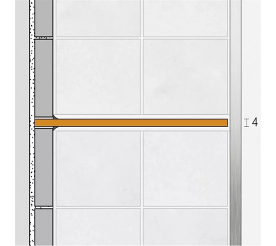 Étagère murale pour niche Kerdi board SHELF-N-S1 30x8.7cm SQUARE D3 SCHLUTER - 20