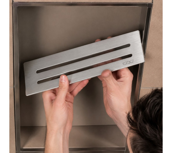 Étagère pour niche Kerdi board SHELF-N-S1 30x8.7cm WAVE D10 SCHLUTER - 23