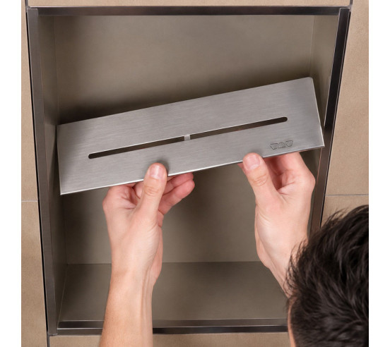Étagère murale pour niche Kerdi board SHELF-N-S1 30x8.7cm PURE D7 SCHLUTER - 21