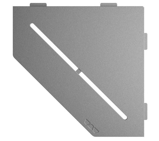 Tablette d'angle de douche SHELF-E-S2 19,5x19,5cm PURE D7 SCHLUTER - 9