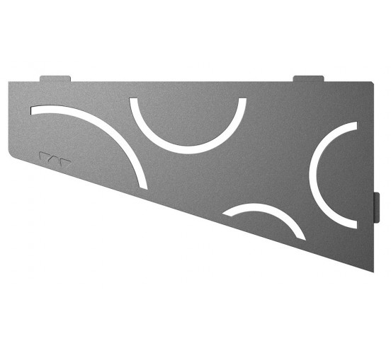 Tablette d'angle de douche SHELF-E-S3 29.5x15.4cm CURVE D6 SCHLUTER - 12
