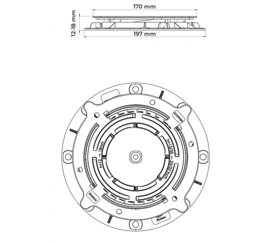 Plot réglable de 120 à 180 mm (Gamme PB) PB-0-S12 BUZON BUZON - 2