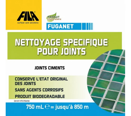 Nettoyant joint puissant 750ml en spray FUGANET FILA - 3