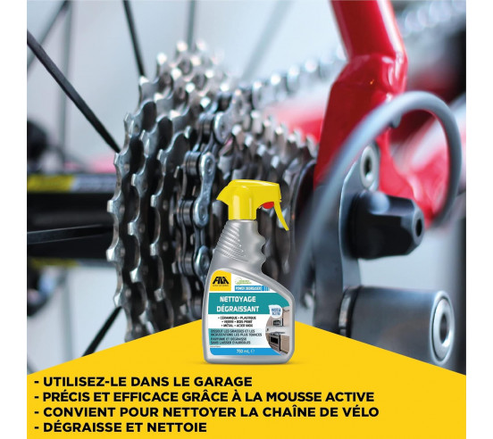 Nettoyant dégraissant puissant 750ml en spray (mousse active) POWER DEGREASER FILA - 4